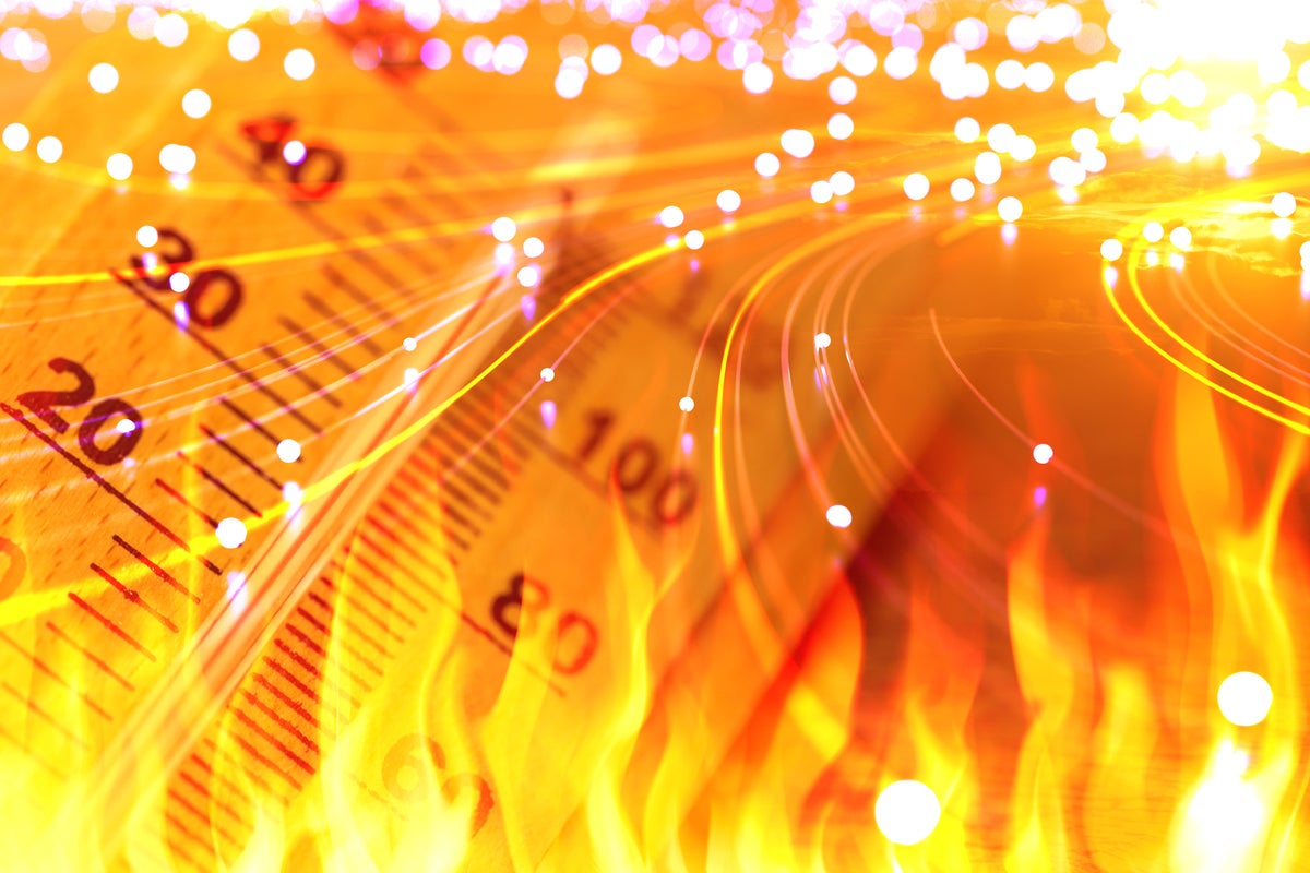 What's Hot  >  thermometer / flames / abstract technology